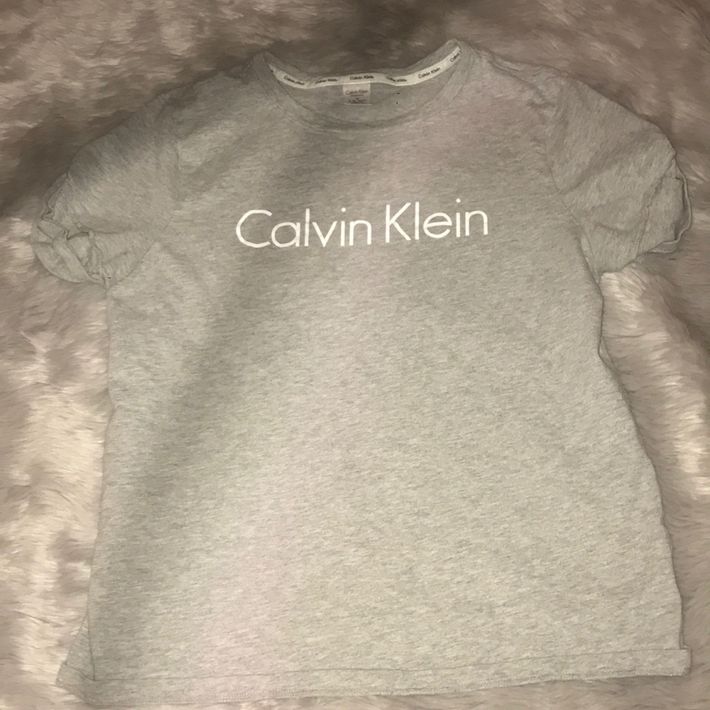Calvin Klein logo short sleeve